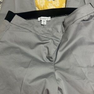 Liz Claiborne Women's Cropped Pants in Gray